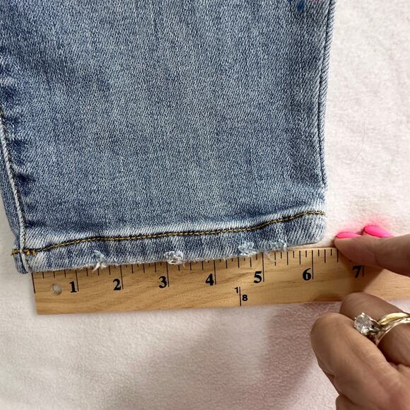 Judy Blue jeans boyfriend distressed paint spots distressed purpose size 11 / 30 - Picture 13 of 13